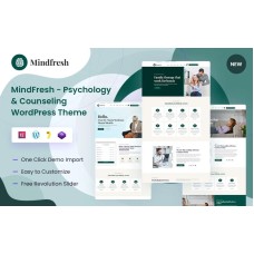 MindFresh – Psychology & Counseling WordPress Theme