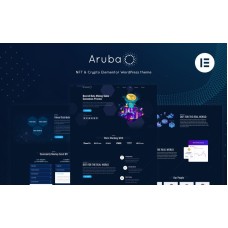 Aruba - Crypto & ICO Elementor WordPress Theme