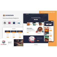 Casinowin - Casino & Gambling WordPress Template