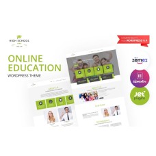 High School - Online Education Elementor WordPress Theme