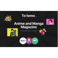 Tottemo - Anime and Manga Magazine WordPress Theme