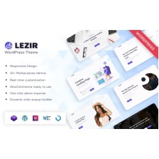 Lezir - WordPress Landing Page Theme