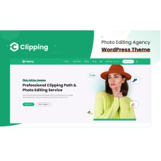 Clipping - Photo Editing Agency WordPress Theme