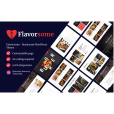 Flavorsome - Restaurant WordPress Theme