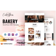 Cooki Drem - Bakery and Receipts WordPress Theme