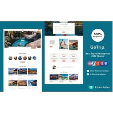 GoTrip - Tour, Travel and Tourism Elementor WordPress Theme