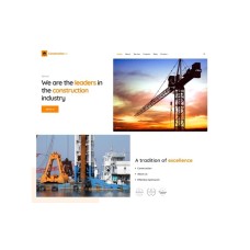 Construction Business WordPress Theme