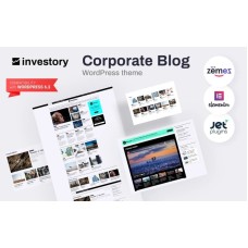 Investory - Corporate Blog WordPress Elementor Theme