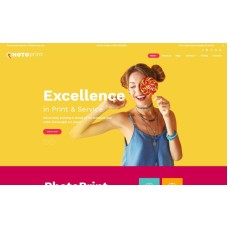 PhotoPrint - Print Shop Responsive WordPress Theme