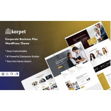 Korpret - Corporate Business Plan WordPress Theme