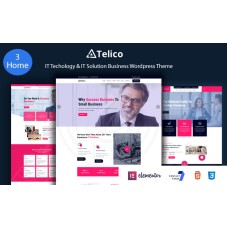 Telico - IT Technology & IT Solutions Business WordPress Theme