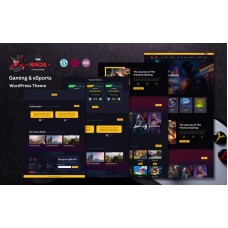 The Ninja Gaming - Gaming & eSports Theme