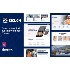 Siclon Architecture, Interior Design, Industry and Construction WordPress Theme