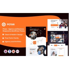 Potan - Agency and Business Responsive WordPress Theme