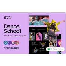 Prosmove - Dance School And Studio Multipurpose WordPress Elementor Theme