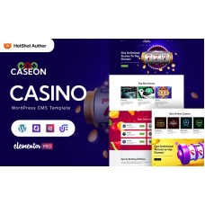 Caseon - Casino Games WordPress Elementor Theme