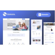 Insura - Insurance Company WordPress Elementor Theme