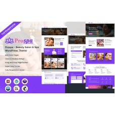 Prospa - Beauty Salon & Spa WordPress Theme