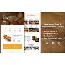 Gastronomy - Food & Bekary Multipurpose Wordpress Theme