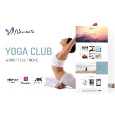 Namaste - Yoga Studio Ready-to-use Minimal WordPress Elementor Theme