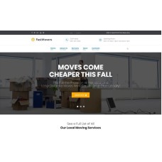 Fast Moving - Transportation & Moving Services WordPress Theme