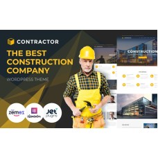 Contractor - Architecture & Construction Company WordPress Elementor