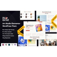 Invacat - Art Studio Elementor WordPress Theme