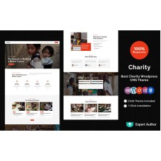 Charity - Donation, Kindness, and Nonprofit Elementor WordPress Theme