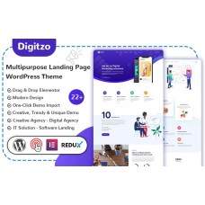 Digitzo - Multipurpose Landing Page WordPress Theme