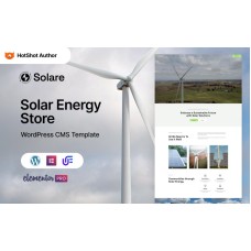 Solare - Solare Energy WordPress Elementor Theme