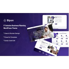 Bipon - IT Solution & Business Planning  WordPress Theme