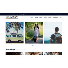 Memory Blog Pro - Clean and Modern Blogging WordPress Theme