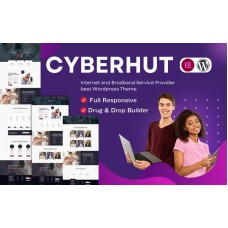 CyberHut Internet Service Provider WordPress Theme
