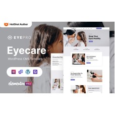 Eyepro - Eye Care Optometrist WordPress Elementor Theme