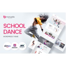 Emanuella - Dance School Responsive WordPress Theme