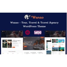 Wanao - Travel & Tour Booking WordPress Theme