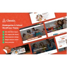 Clessic - Children Kindergarten WordPress Theme