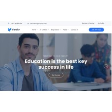 Varsity - School, College, University, Coaching, LMS, and Online Course Educational WordPress Theme