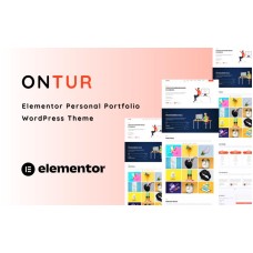 Ontur - Personal Portfolio One Page WordPress Theme
