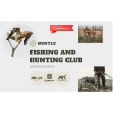 Huntle - Fishing and Hunting Club WordPress Theme