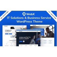 WebX - Technology & Business Solution Service WordPress Theme