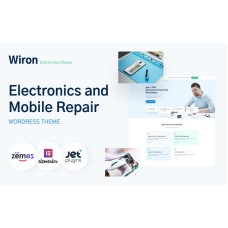 Wiron - Electronics and Mobile Repair Template WordPress Theme