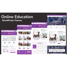 Online Education- School, College, University, and Online Course Education Elementor WordPress Theme