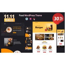 Burger House - Food Burger Restaurant WordPress Theme