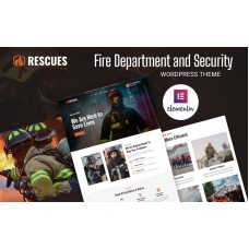 Rescues - Fire Department and Security Business WordPress Theme