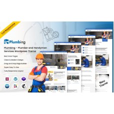 Plumbing - Plumber and Handyman Services WordPress Theme