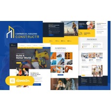Constructr - Construction Industry WordPress Elementor Theme
