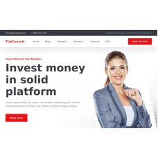 TishConsult - Business and Consulting WordPress Theme