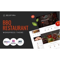 Red Hot Grill - Restaurant WordPress Theme