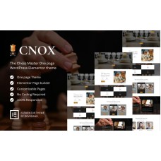 Cnox - The Chess Master WordPress Elementor Theme